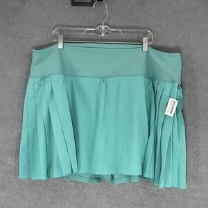 Old Navy Skort‎ Pleated Quick Dry Athletic Skirt Sz 3X Tennis Pickleball Golf